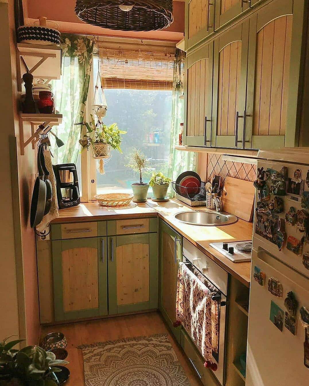 طراحی آشپزخانه های کوچک07